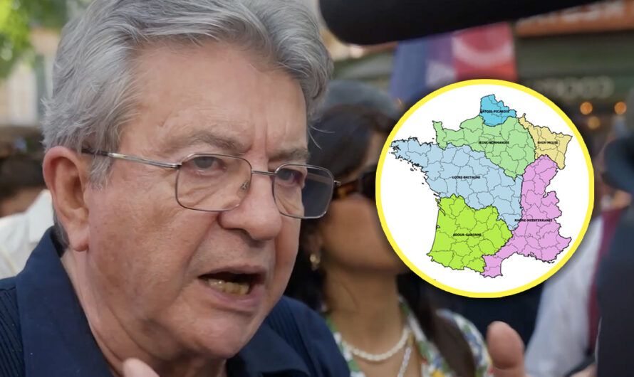 Écorégions de Mélenchon : le projet pour supprimer les régions françaises et redécouper le pays