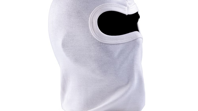 Cagoule standard basique utilisée par les pompiers, sans filtration